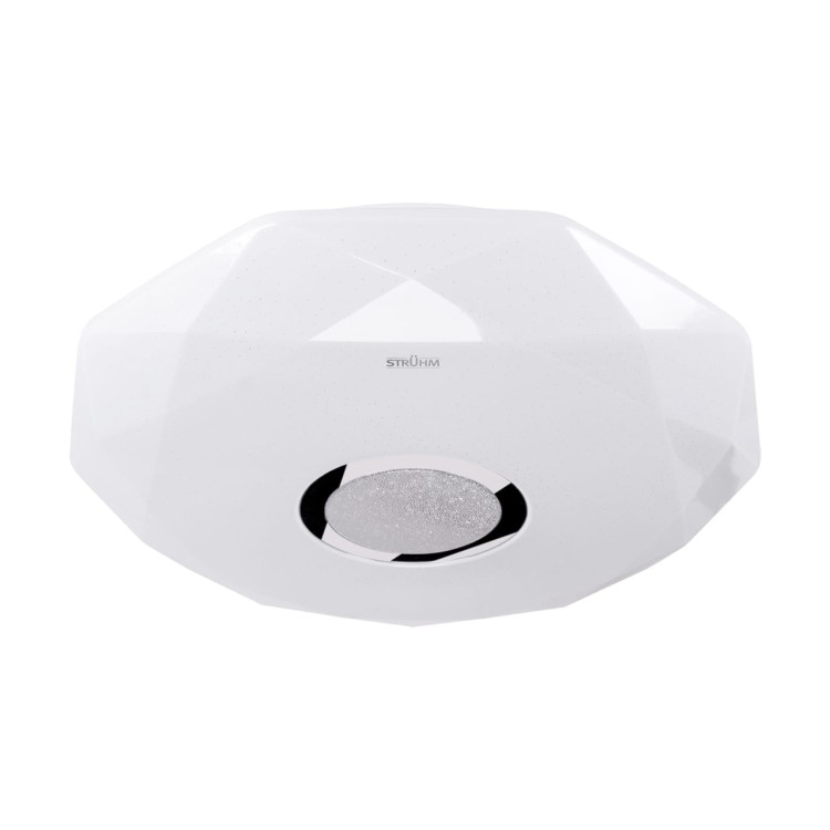 Plafoniera Plafon Łazienkowy IRYNA LED C 24W 03845 Struhm Ideus z Pilotem IP44 do łazienki sypialni korytarza jadalni oprawa lampa sufitowa barwa zmienna ciepłobiała neutralna biała zimna biały biała