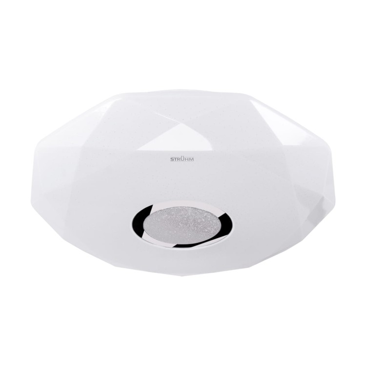 Plafoniera Plafon Łazienkowy IRYNA LED C 48W 03846 Struhm Ideus z Pilotem IP44 do łazienki sypialni korytarza jadalni oprawa lampa sufitowa barwa zmienna ciepłobiała neutralna biała zimna biały biała