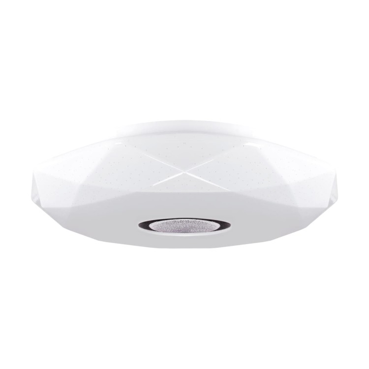 Plafoniera Plafon Łazienkowy IRYNA LED C 48W 03846 Struhm Ideus z Pilotem IP44 do łazienki sypialni korytarza jadalni oprawa lampa sufitowa barwa zmienna ciepłobiała neutralna biała zimna biały biała