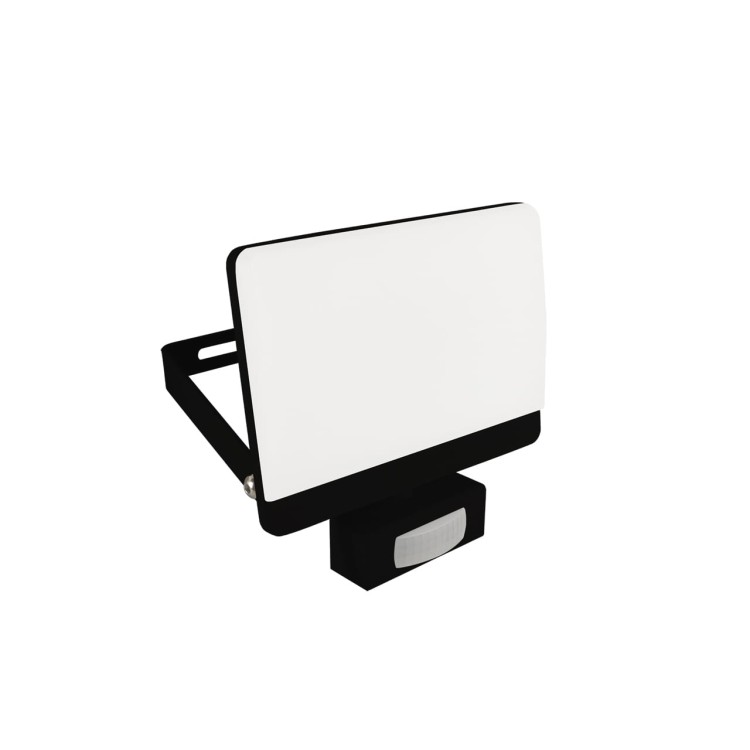 Naświetlacz BRYZA LED S 50W BLACK NW 04248 Struhm Ideus 4100K SMD z czujnikiem ruchu i zmierzchu czarny