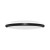 Plafoniera Plafon Łazienkowy PLANAR LED 24W BLACK NW IP54 4200K 04209 Struhm Ideus do łazienki sypialni korytarza jadalni oprawa lampa sufitowa barwa neutralna czarny