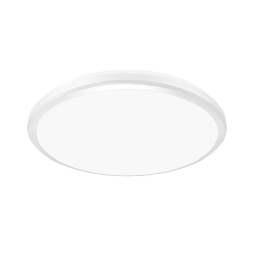 Plafoniera Plafon Łazienkowy PLANAR LED 24W WHITE NW IP54 4200K 04208 Struhm Ideus do łazienki sypialni korytarza jadalni oprawa lampa sufitowa barwa neutralna biały