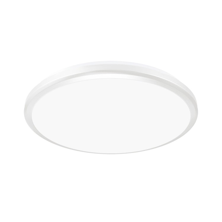 Plafoniera Plafon Łazienkowy PLANAR LED 24W WHITE NW IP54 4200K 04208 Struhm Ideus do łazienki sypialni korytarza jadalni oprawa lampa sufitowa barwa neutralna biały