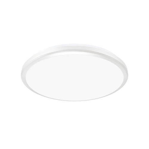 Plafoniera Plafon Łazienkowy PLANAR LED 18W WHITE NW IP54 4200K 04053 Struhm Ideus do łazienki sypialni korytarza jadalni oprawa lampa sufitowa barwa neutralna biały