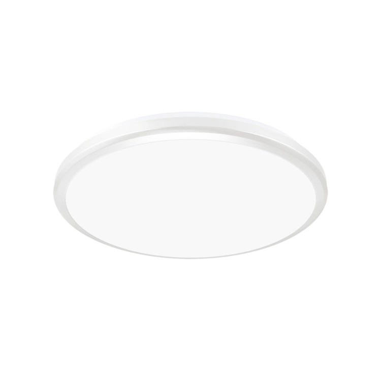 Plafoniera Plafon Łazienkowy PLANAR LED 18W WHITE NW IP54 4200K 04053 Struhm Ideus do łazienki sypialni korytarza jadalni oprawa lampa sufitowa barwa neutralna biały