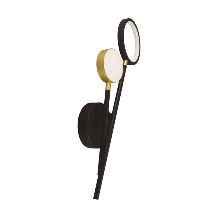 OMEGA LED V 10W BLACK/GOLD NW 04190 Struhm Ideus