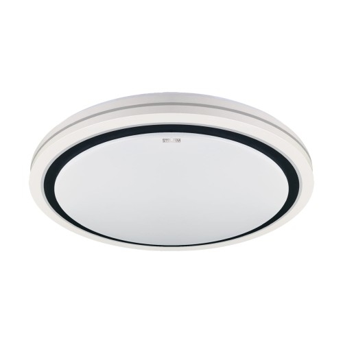 Plafoniera Plafon LAGUNA 30/70 LED C 48W NW IP20 4100K 04169 Struhm Ideus do sypialni korytarza jadalni oprawa lampa sufitowa barwa neutralna biały z czarnym