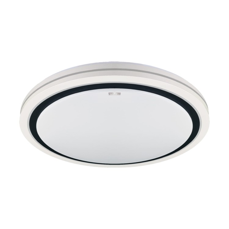 Plafoniera Plafon LAGUNA 30/70 LED C 48W NW IP20 4100K 04169 Struhm Ideus do sypialni korytarza jadalni oprawa lampa sufitowa barwa neutralna biały z czarnym