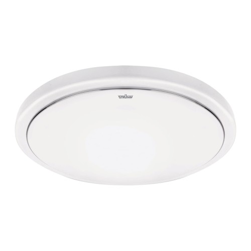 Plafoniera Plafon Łazienkowy SOLA LED C SLIM 24W NW 03518 Struhm Ideus do łazienki sypialni korytarza jadalni oprawa lampa sufitowa barwa neutralna biały biała