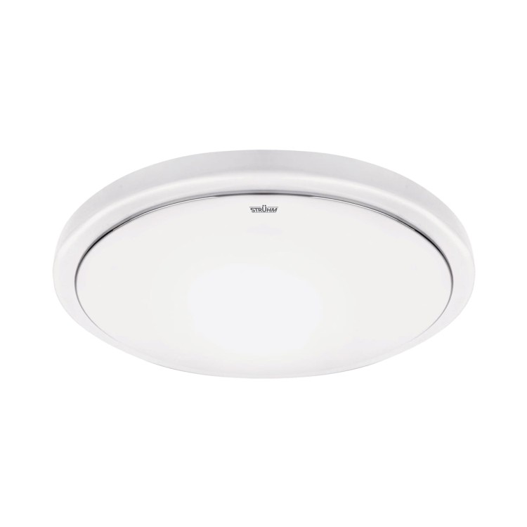 Plafoniera Plafon Łazienkowy SOLA LED C SLIM 14W NW 03516 Struhm Ideus do łazienki sypialni korytarza jadalni oprawa lampa sufitowa barwa neutralna biały biała