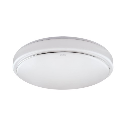 Plafoniera Plafon Łazienkowy SOLA LED C MVS 16W NW 03532 Struhm Ideus z czujnikiem ruchu i zmierzchu do łazienki sypialni korytarza jadalni oprawa lampa sufitowa barwa neutralna biały biała
