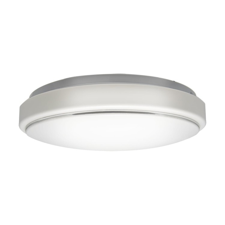 Plafoniera Plafon Łazienkowy SOLA LED C MVS 16W NW 03532 Struhm Ideus z czujnikiem ruchu i zmierzchu do łazienki sypialni korytarza jadalni oprawa lampa sufitowa barwa neutralna biały biała