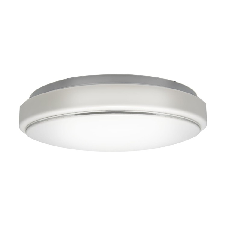 Plafoniera Plafon Łazienkowy SOLA LED C MVS 12W NW 03531 Struhm Ideus z czujnikiem ruchu i zmierzchu do łazienki sypialni korytarza jadalni oprawa lampa sufitowa barwa neutralna biały biała