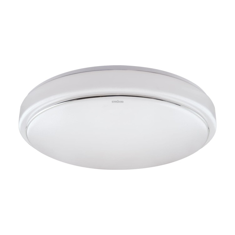 Plafoniera Plafon Łazienkowy SOLA LED C 24W NW 02785 Struhm Ideus do łazienki sypialni korytarza jadalni oprawa lampa sufitowa barwa neutralna biały biała
