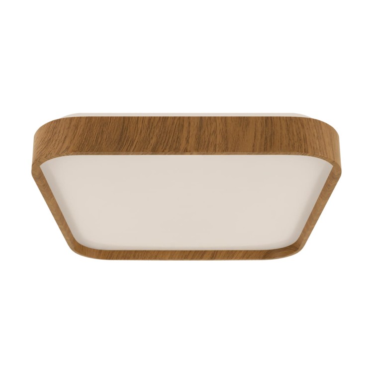Plafoniera Plafon Łazienkowy MONO LED D 48W NW IP44 4100K 04162 Struhm Ideus do łazienki sypialni korytarza jadalni oprawa lampa sufitowa barwa neutralna dąb
