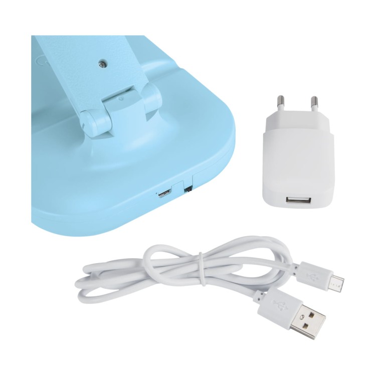 Lampa biurkowa ZET LED BLUE 04225 Struhm Ideus lampka Niebieska