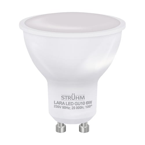 LARA LED GU10 6W NW 03668 Struhm Ideus