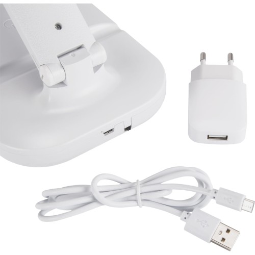 Lampa biurkowa ZET LED WHITE 03724 Struhm Ideus lampka Biała