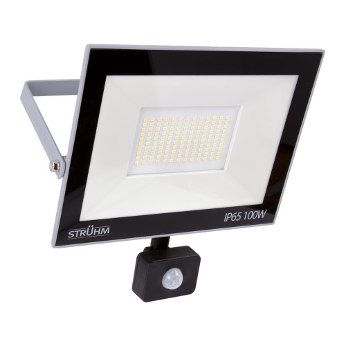 KROMA LED S 100W GREY CW 03708 Struhm Ideus z czujnikiem ruchu i zmierzchu