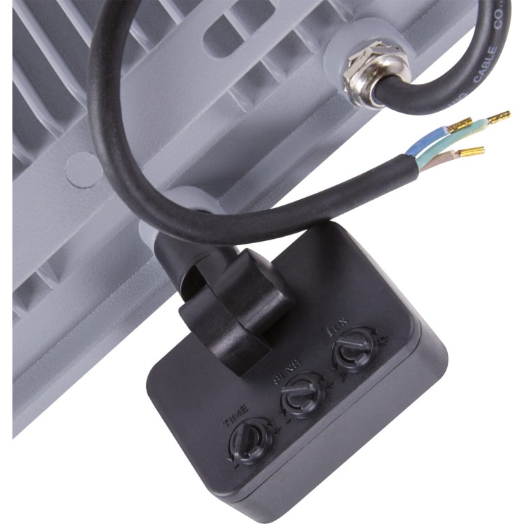 KROMA LED S 100W GREY CW 03708 Struhm Ideus z czujnikiem ruchu i zmierzchu