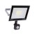 KROMA LED S 30W GREY CW 03706 Struhm Ideus z czujnikiem ruchu i zmierzchu