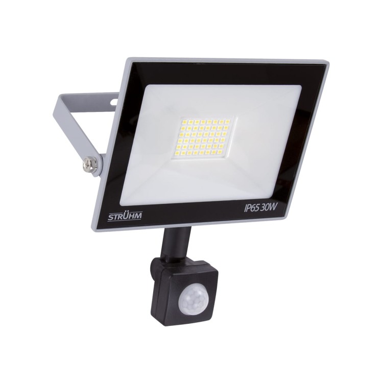 KROMA LED S 30W GREY CW 03706 Struhm Ideus z czujnikiem ruchu i zmierzchu