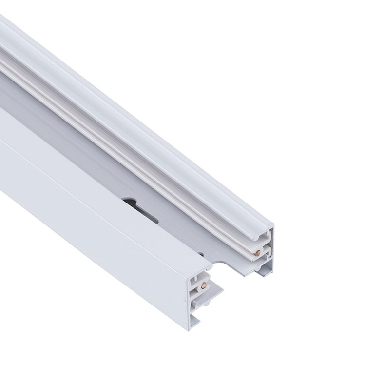 Szynoprzewód Szyna 2m PROFILE TRACK WHITE 2 M 9451 NOWODVORSKI Lighting Loft nowoczesna sufitowa ścienna oświetlenie szynowe listwa natynkowa 230V biały Inspiracje Premium