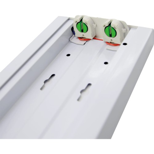 Oświetleniowa oprawa liniowa POGO LED 2x18W GRILL 03684 Struhm Ideus