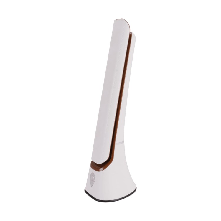 Lampa biurkowa SMD LED GIBON LED WHITE/BROWN 04002 Struhm Ideus lampka Biało brązowa biała