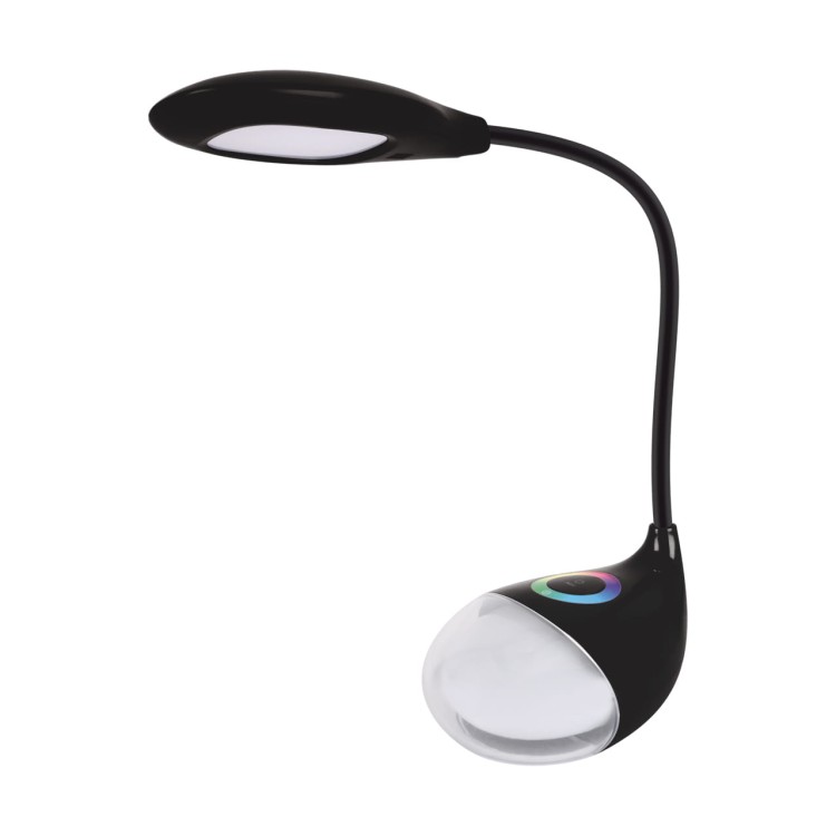 Lampa biurkowa SMD LED BOA LED BLACK RGB 04001 Struhm Ideus lampka Czarna
