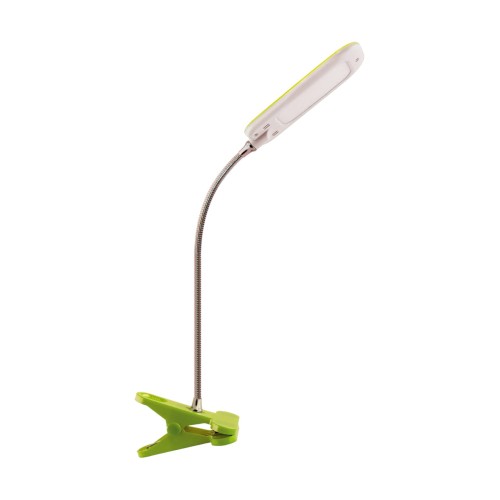 Lampa biurkowa SMD LED DORI LED GREEN CLIP 02868 Struhm Ideus lampka z klipsem do biurka półki Zielona