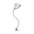 Lampa biurkowa SMD LED RONI LED WHITE CLIP 02923 Struhm Ideus lampka z klipsem do biurka półki Biała