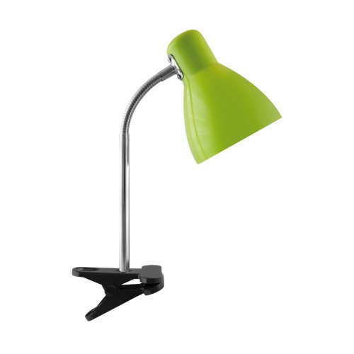 Lampa biurkowa KATI E27 GREEN CLIP 02864 Struhm Ideus lampka z klipsem do biurka półki Zielona