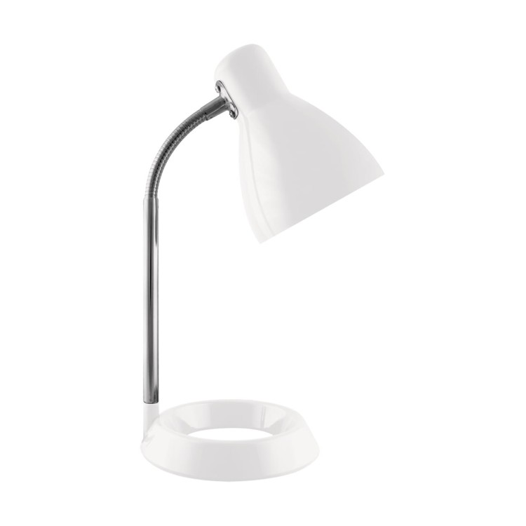 Lampa biurkowa KATI E27 WHITE 02857 Struhm Ideus lampka Biała
