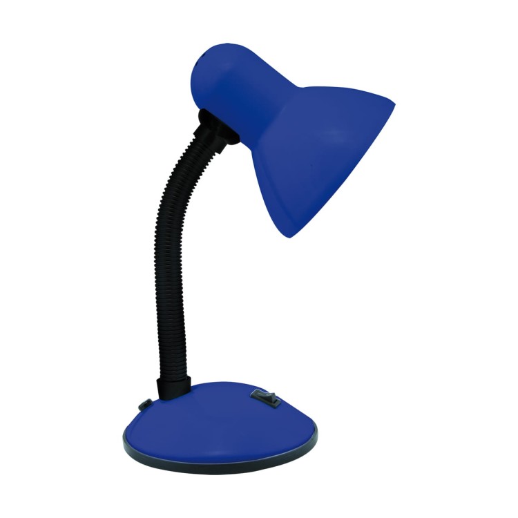 Lampa biurkowa TOLA E27 BLUE 02851 Struhm Ideus lampka Niebieska