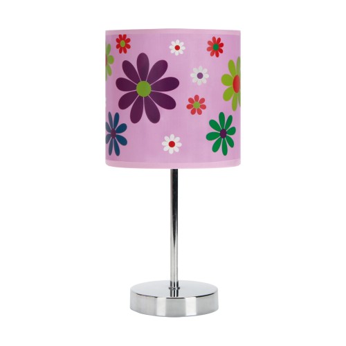 Lampa stołowa NUKA E14 PINK 03651 Struhm Ideus lampka Kwiatek Różowy