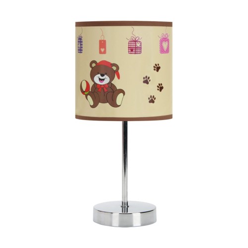 Lampa stołowa NUKA E14 BROWN 03650 Struhm Ideus lampka Miś Brązowy