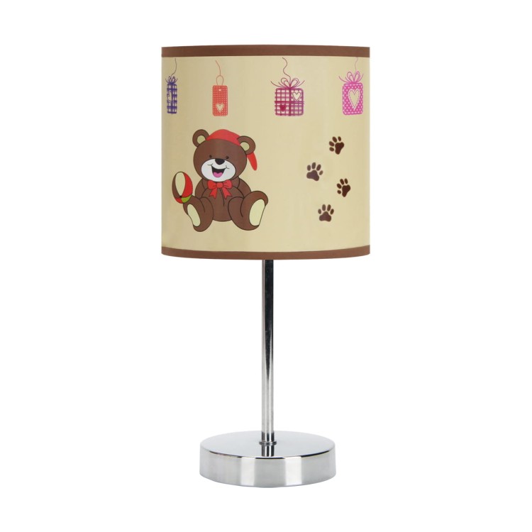 Lampa stołowa NUKA E14 BROWN 03650 Struhm Ideus lampka Miś Brązowy