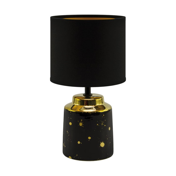 Lampa stołowa HELENA E14 BLACK 03788 Struhm Ideus lampka czarna
