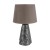 Lampa stołowa nocna MAGDA E27 SILVER / GREY 03962 Struhm Ideus lampka Srebrna srebrno szara
