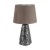 Lampa stołowa nocna MAGDA E27 SILVER / GREY 03962 Struhm Ideus lampka Srebrna srebrno szara
