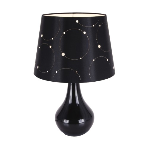 Lampa stołowa LARYSA E14 BLACK 03806 Struhm Ideus lampka Czarna