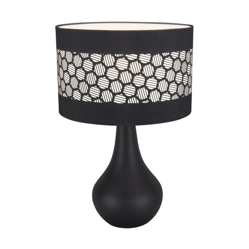 Lampa stołowa WANDA E14 BLACK 03804 Struhm Ideus lampka Czarna