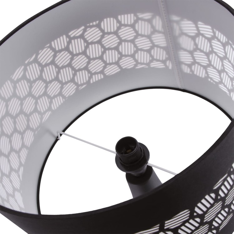 Lampa stołowa WANDA E14 BLACK 03804 Struhm Ideus lampka Czarna