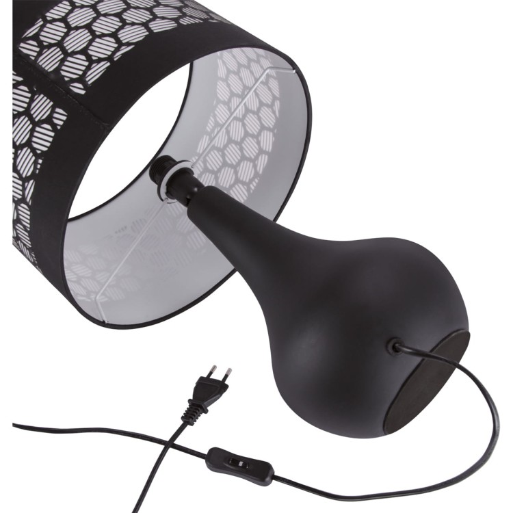 Lampa stołowa WANDA E14 BLACK 03804 Struhm Ideus lampka Czarna