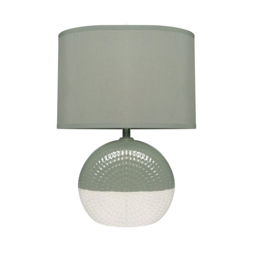 Lampa stołowa FIONA E14 03204 Struhm Ideus lampka Szara szaro biała beżowa
