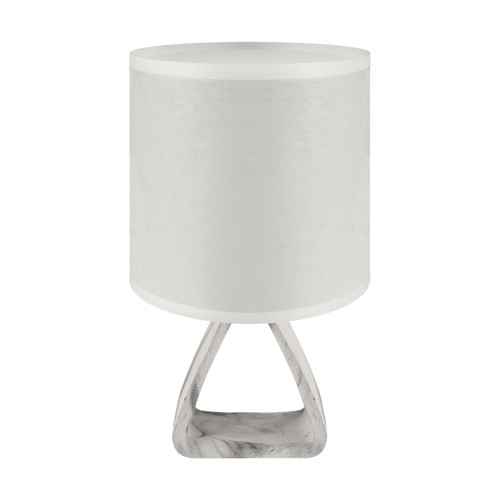 Lampa stołowa ATENA E14 A WHITE 04057 Struhm Ideus lampka Biała