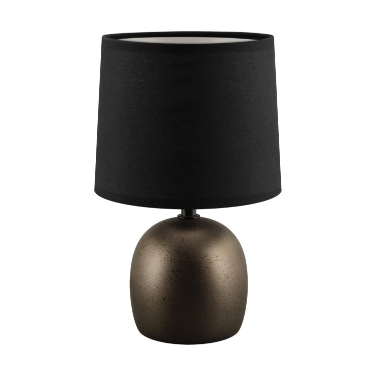 Lampa stołowa ATENA E14 C BLACK 04056 Struhm Ideus lampka Czarna
