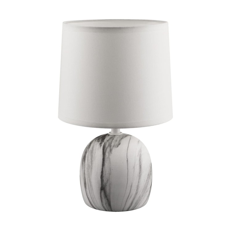 Lampa stołowa ATENA E14 C WHITE 04055 Struhm Ideus lampka Biała