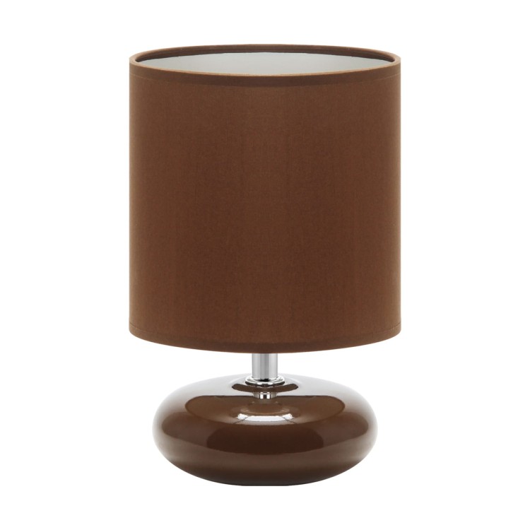 Lampa stołowa PATI E14 BROWN 03145 Struhm Ideus lampka Brązowa
